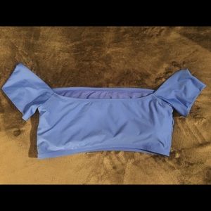 Gianni Bini off the shoulder swim top